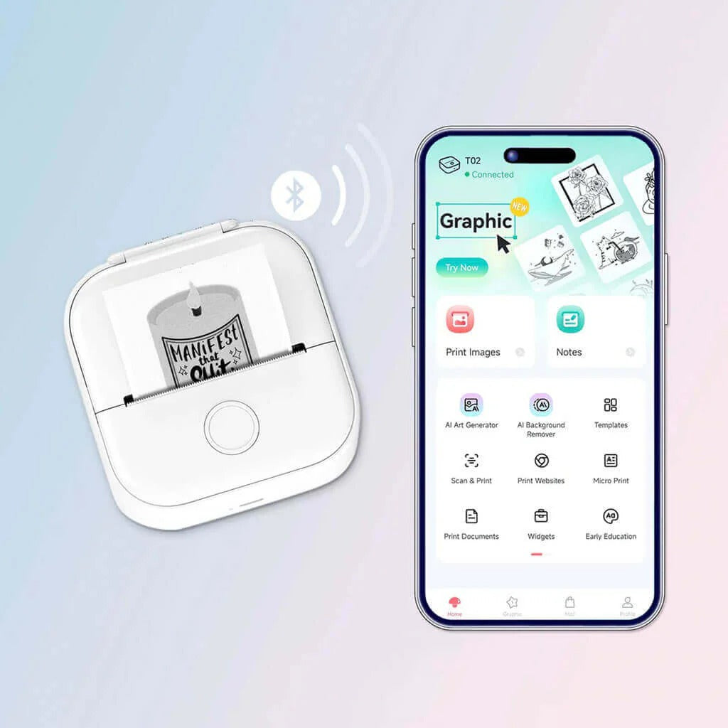 Printo® - Trådlös värmeskrivare